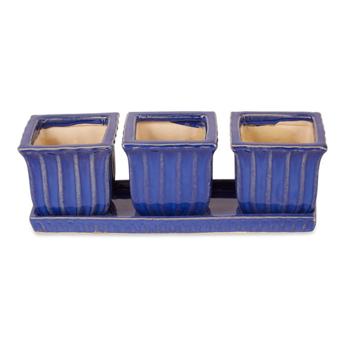 Durable ceramic blue square - durable,