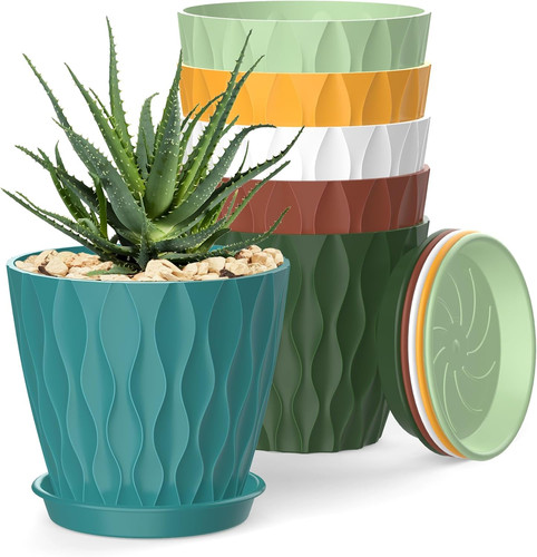 Inch plant pots 6 pack - plant, pots,